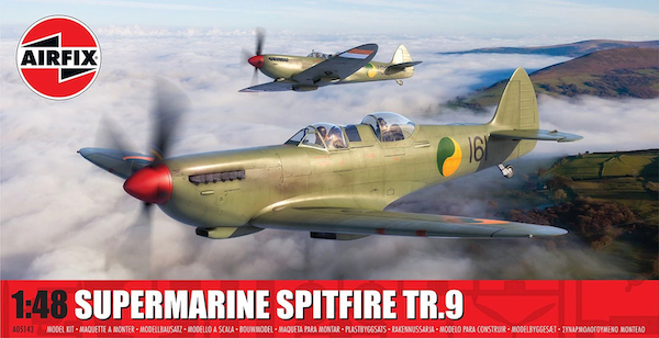 Airfix Supermarine Spitfire TR.9, 1.48