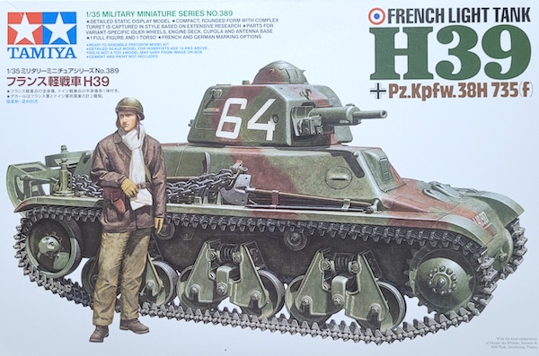 Tamiya H39 French Light Tank, 1.35