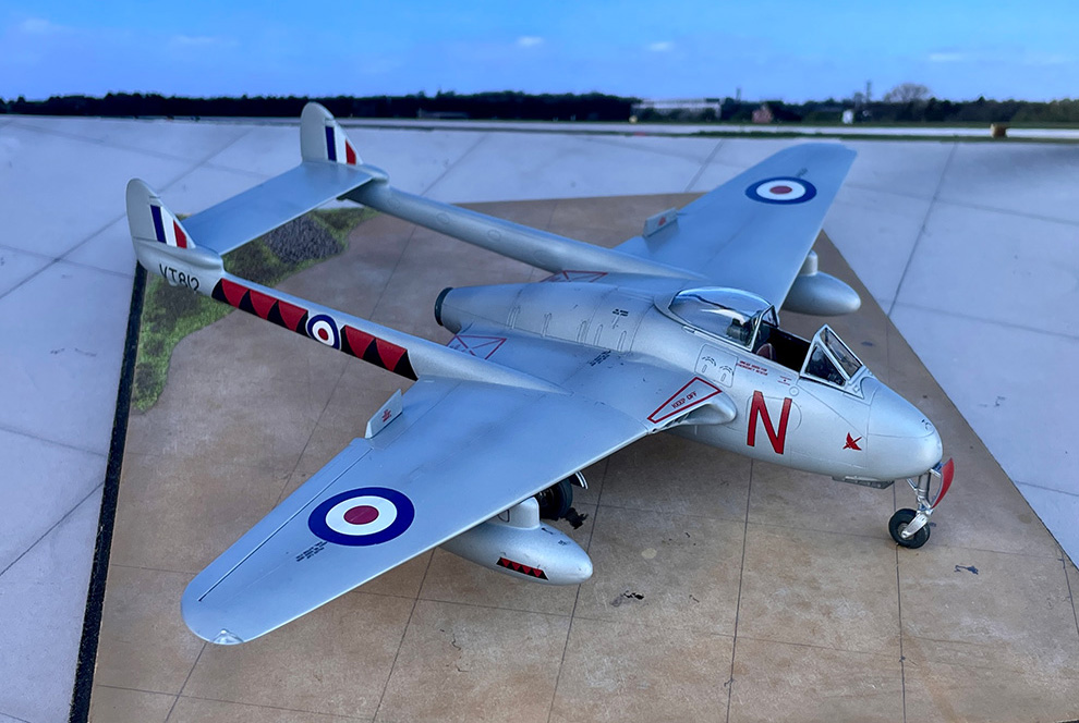 Airfix-De-Havilland-Vampire-F.3,-1.48-BEFORE