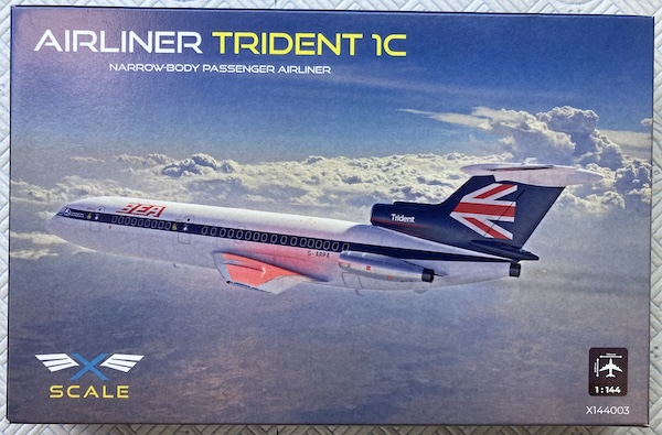 X Scale Airliner Hawker Siddeley Trident 1C 1:144